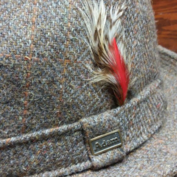 Vintage Adam New York Brown Wool Fedora Irish main image 7